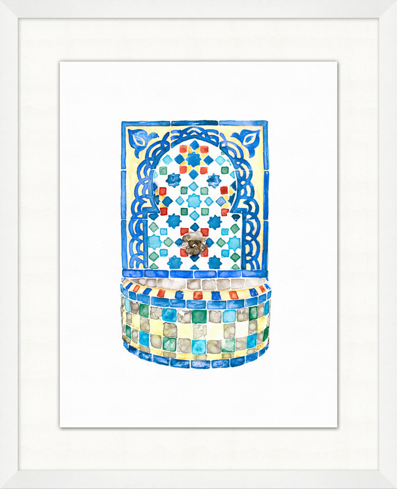 Talavera Fountain 4