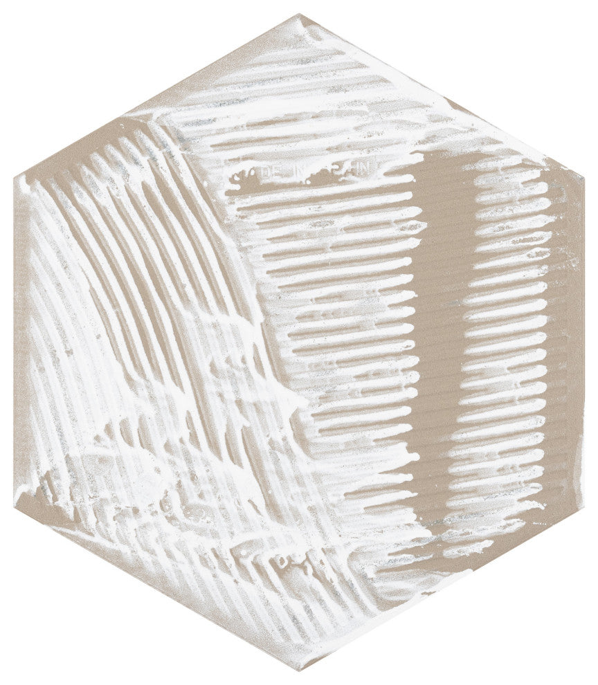 Raktion Hex Decor Porcelain Floor and Wall Tile