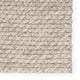 Jaipur Living Alta Handmade Solid Gray/White Area Rug, 8'x10'