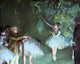 Edgar Degas Ballet Rehearsal, 20"x25" Gallery Wrapped Canvas Print