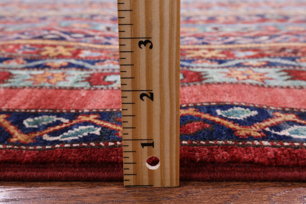Hand Knotted Shall Persian Gabbeh Wool Rug 5' 1" X 7' 11" Q11154