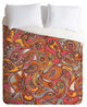 Deny Designs Valentina Ramos Spring Paisley Duvet Cover - Lightweight