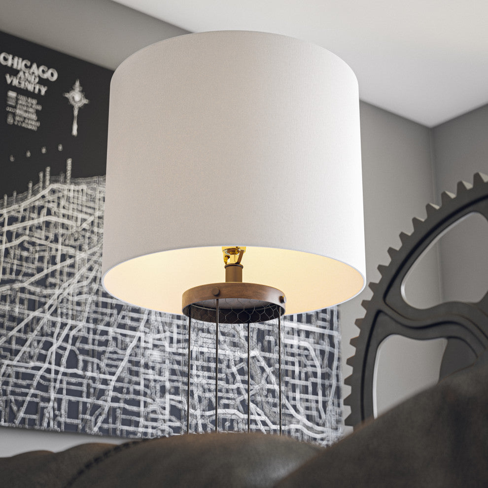 Kenroy 34264ORB 1-Light Table Lamp, Cozy