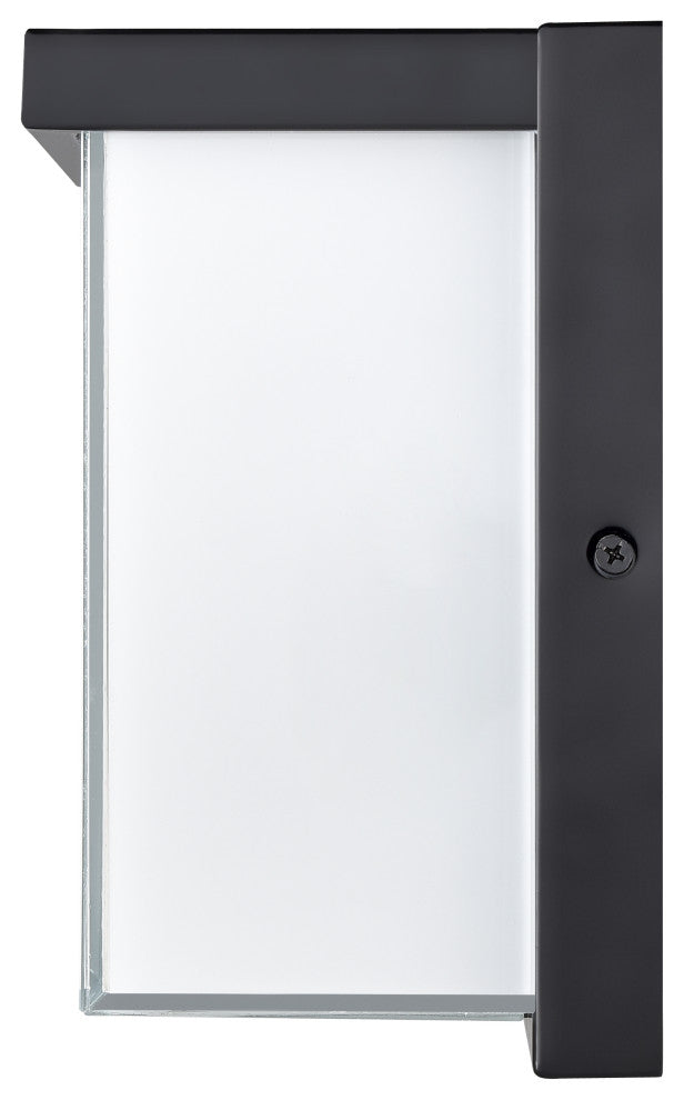 LED Light 6 in. Powder Coated Black Outdoor