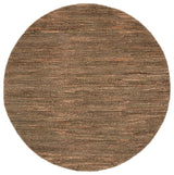 Safavieh Natural Fiber Couture Collection NFC101 Rug, Green/Natural, 6' Round