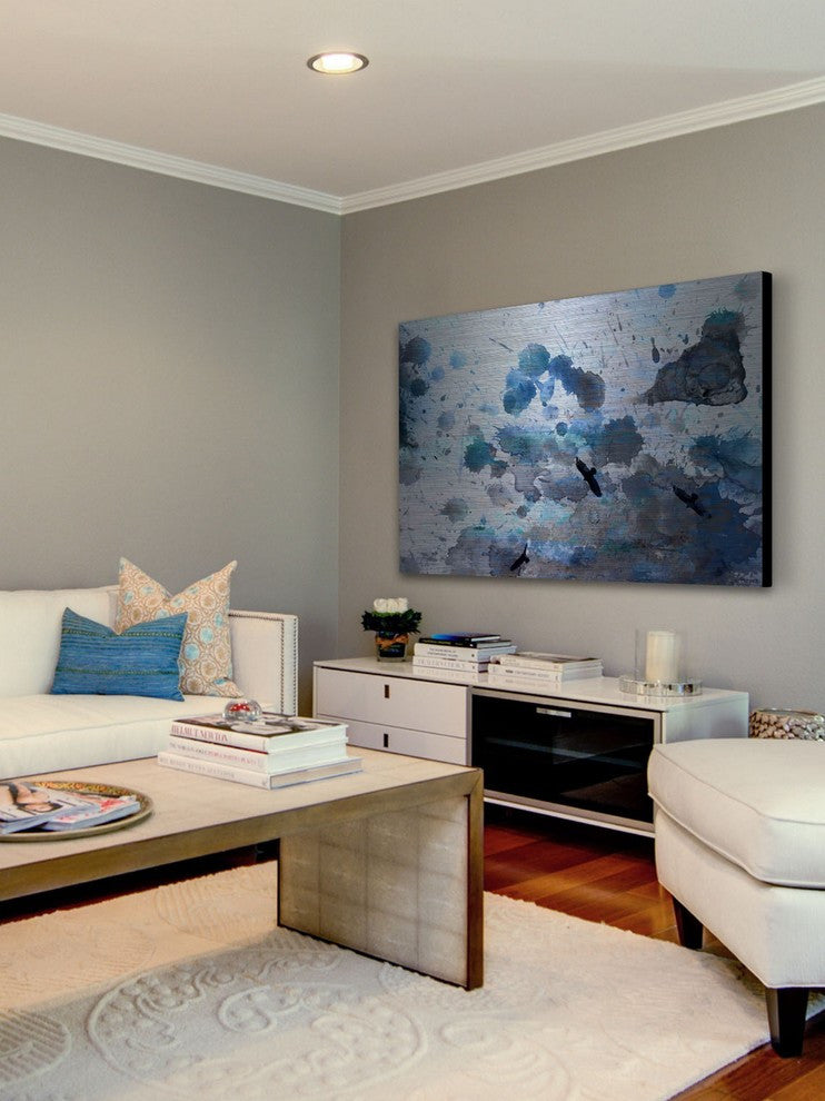 "Indian Wells" Print on Brushed Aluminum, 36"x24"