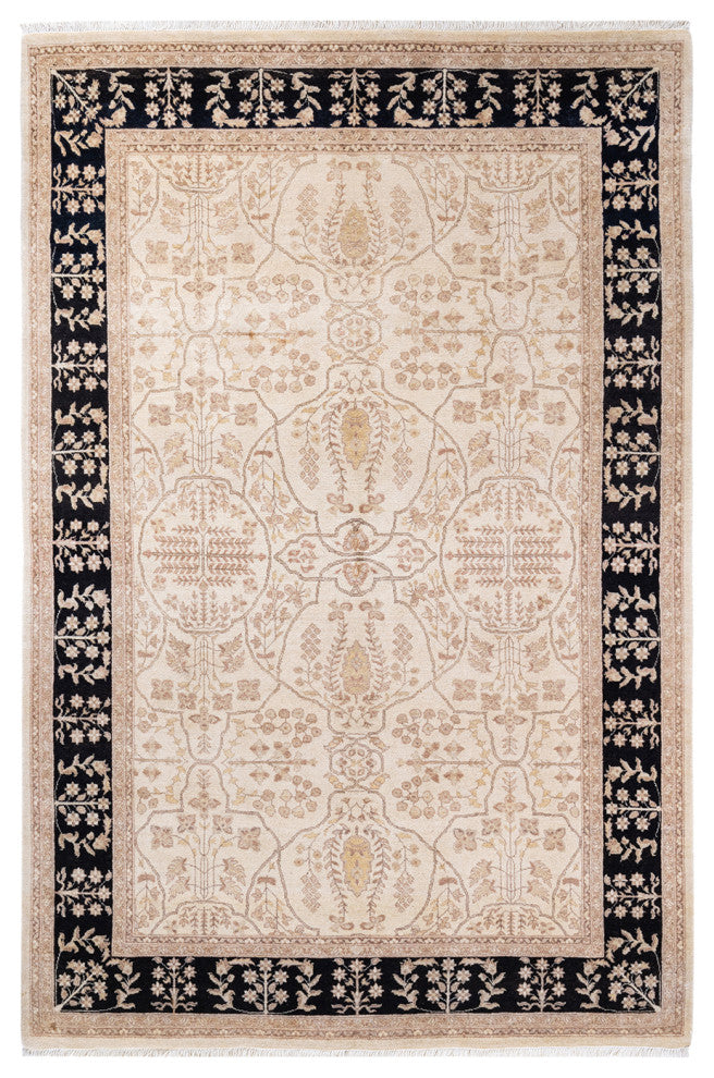 ECLECTIC, Hand Knotted Area Rug 8' 10" X 6' 0"