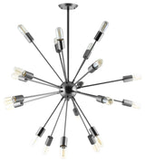 Beam Stainless Steel Chandelier