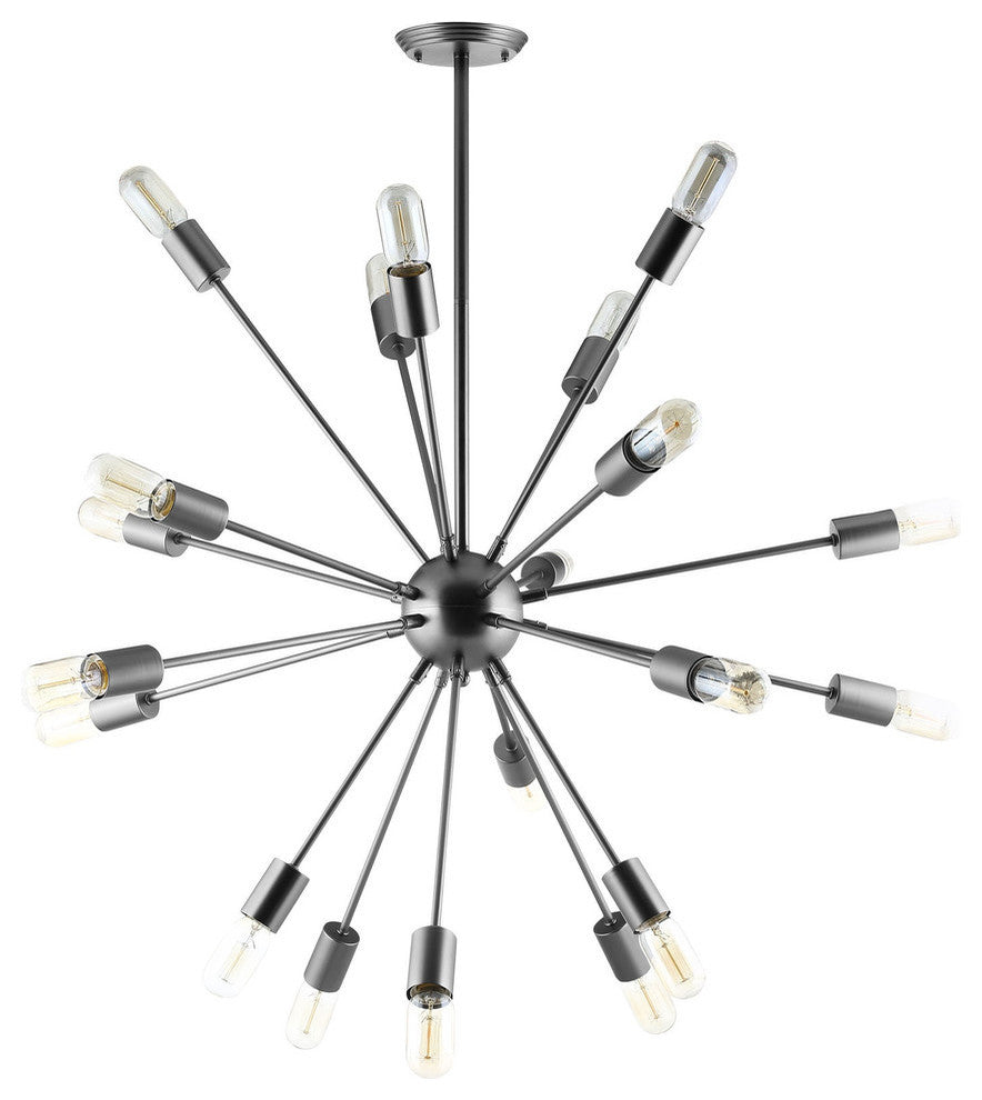 Beam Stainless Steel Chandelier