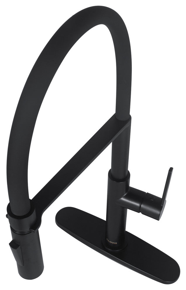Single Handle Deck Mounted High Arc Pull Out  Kitchen Faucet