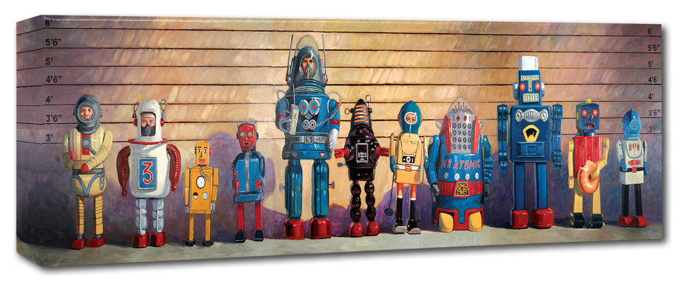 'The Usual Suspects' Canvas Art by Eric Joyner