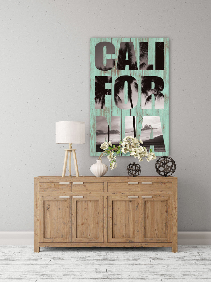 "California View" Painting Print on Wrapped Canvas