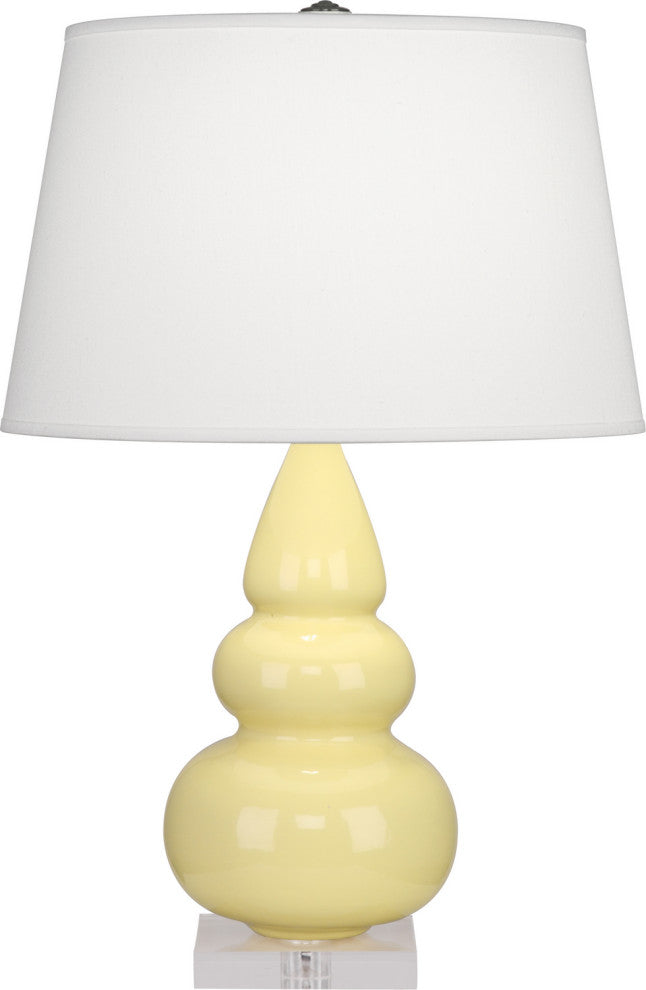 Robert Abbey RA-A287X 1-Light Accent Lamp, Small Triple Gourd