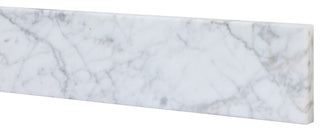 32" Backsplash, Carrara White