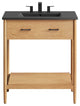 Zaire 30" Bathroom Vanity - Natural Black