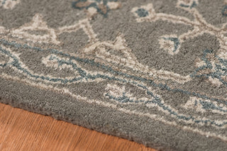 Amer Rugs Urban UR-1 Steel Blue Gray Hand-tufted - 8'x11' Rectangle Area Rug