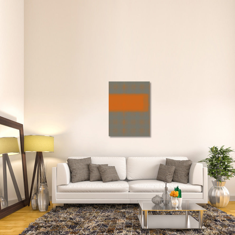 "Abstract Orange 3" Fine Art Print