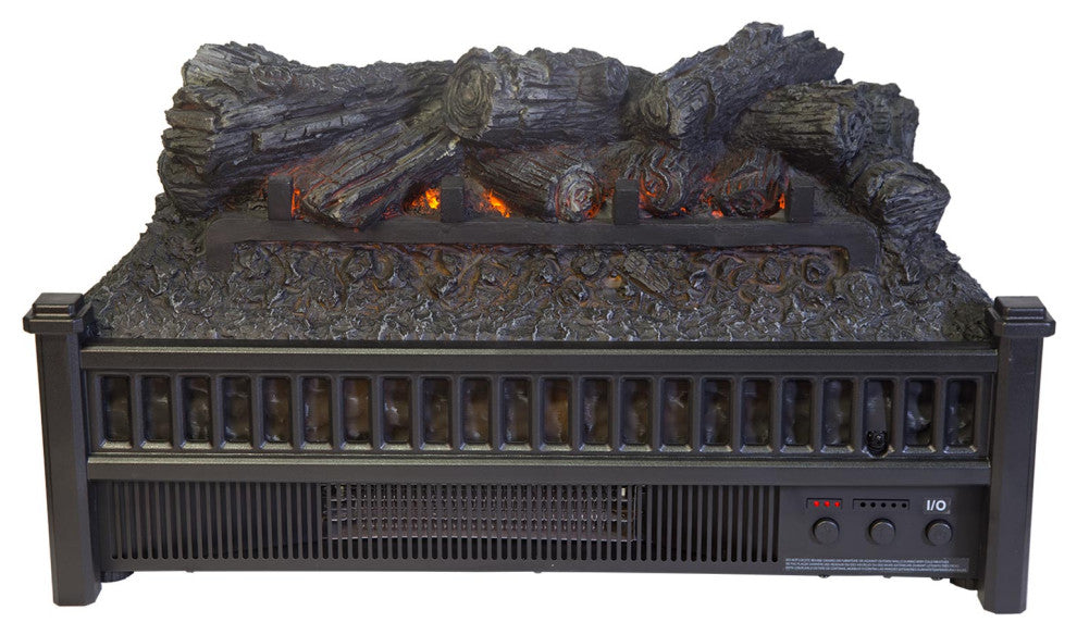 Comfort Glow Electric Fireplace Log Insert Heater w/ Remote