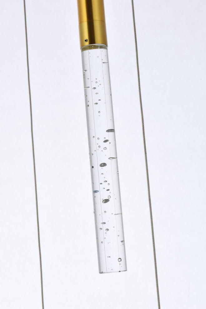 Lux Light 16" 5-Lights Gold Pendant