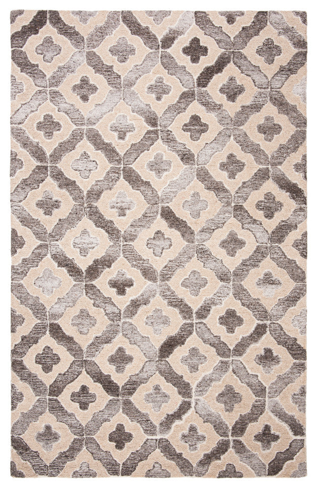 Safavieh Couture Abstract Collection, ABT634 Rug, Beige/Grey, 8'x10'