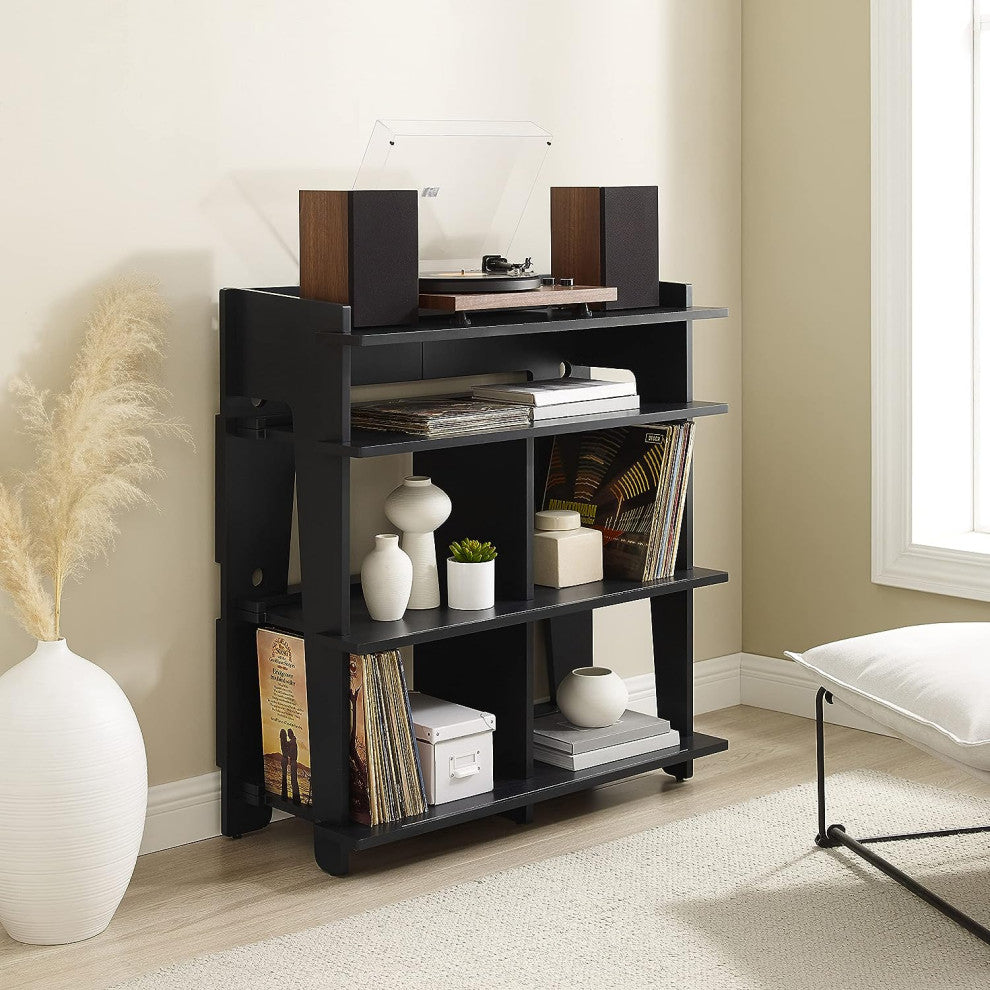 Soho Record Storage Console In Black
