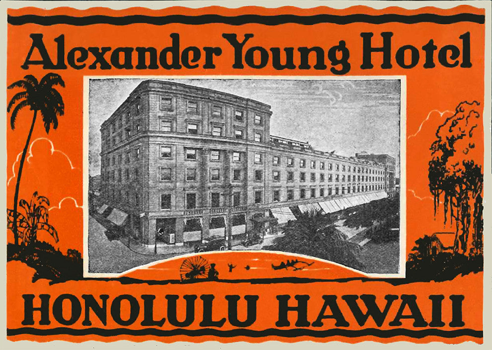Contemporary Modern Transitional Fine Art,  ALEXANDER YOUNG HOTEL, HONOLULU