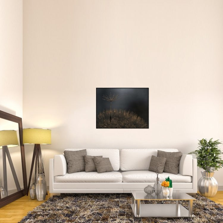 "Standing Toward The Light" Framed Canvas Giclee by Thierry Dufour, 41x31"