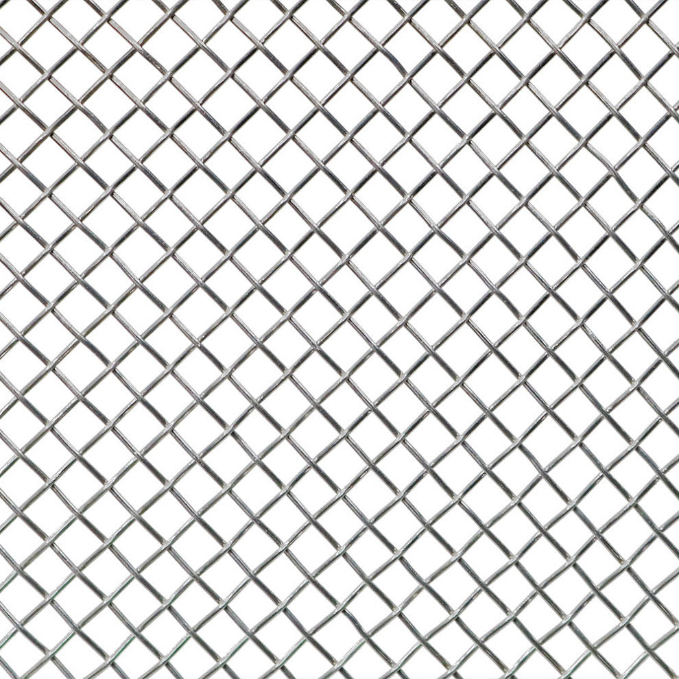 Sunnydaze 24" Durable Stainless Steel Fire Pit Spark Screen, Rust Resistant