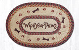 Earth Rugs OP-81 Wipe Your Paws Oval Patch 20" x 30"