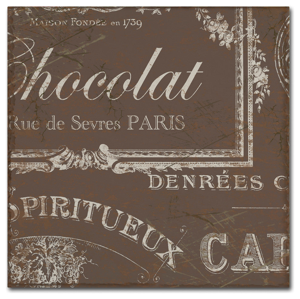 Color Bakery 'Bon Mots III' Canvas Art, 35"x35"
