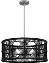 Axford Five Light Pendant in Antique Nickel