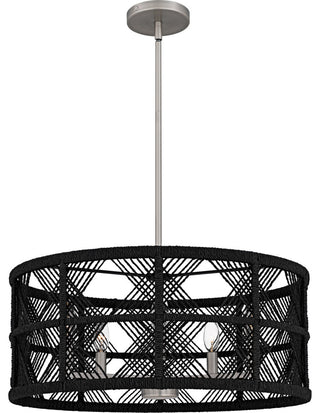 Axford Five Light Pendant in Antique Nickel