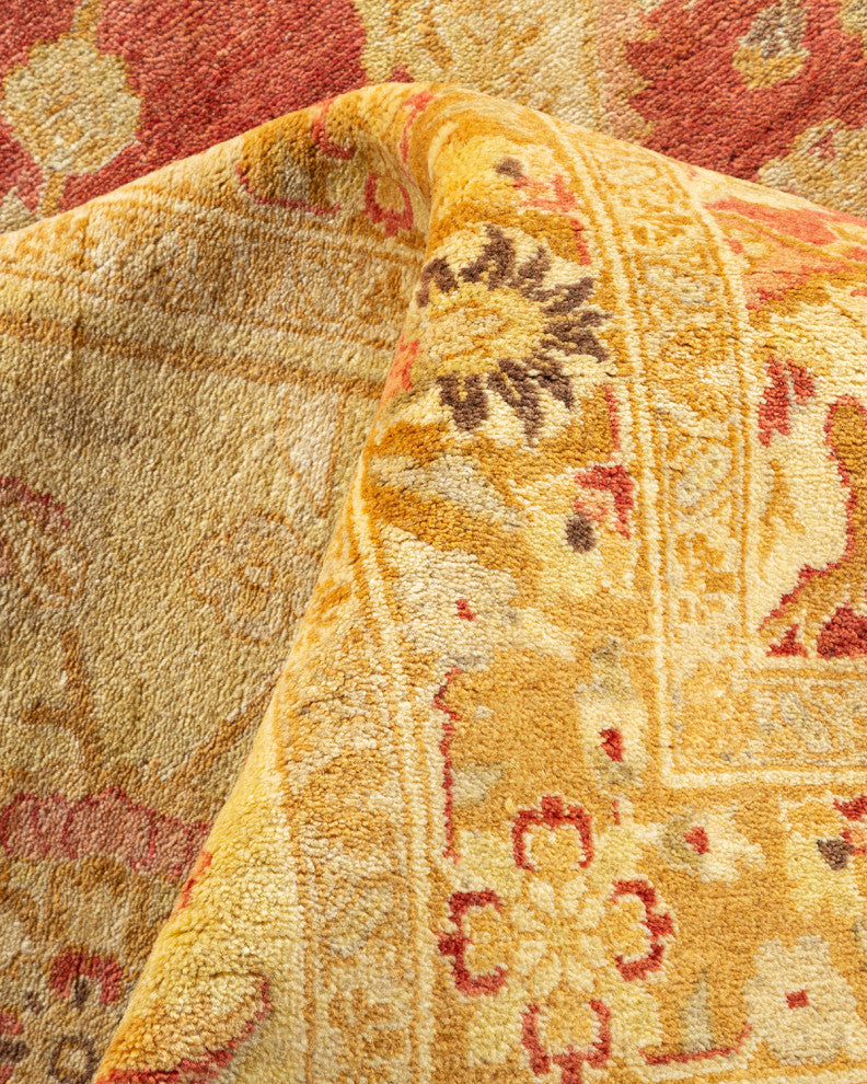 Mogul, One-of-a-Kind Hand-Knotted Area Rug Orange, 8'3"x10'7"