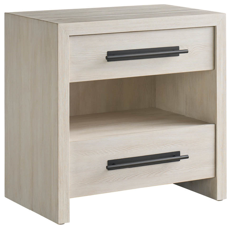 River Rock Two Drawer Nightstand