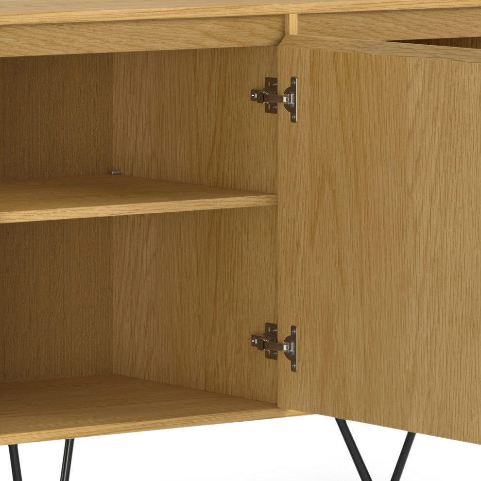 Hunter Sideboard Buffet, Oak Veneer