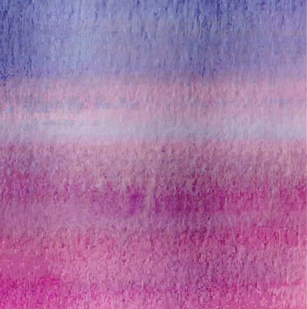 Painted Sunset 18"x14" Multi Stripe Print Placemat, Set of 4