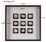 Uttermost Geode Linen Shadow Box