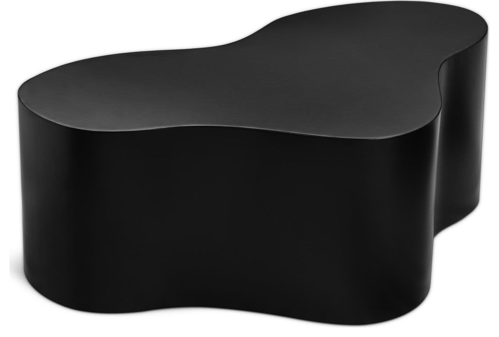 Tevere Coffee Table, Black, 39" W X 24" D X 14.5" H