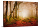 "Yellow Forest Mist" Wrapped Canvas Art Print, 24"x16"x1.5"
