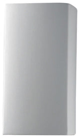 Ambiance Small Rectangle, Closed Top, Wall Sconce, Bisque, LED