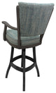 Classic Counter Stools, Watusi Aquatint, Dark Gray, 26"