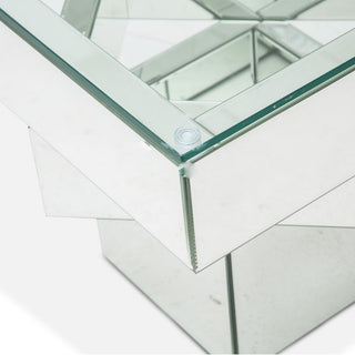 Montreal Geometric Square End Table