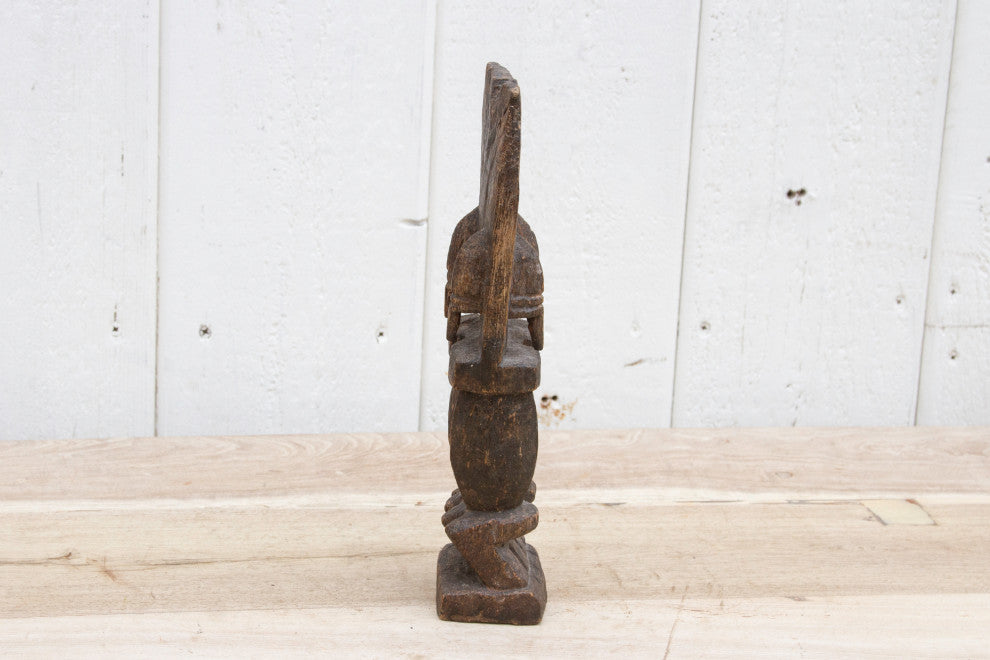 Small African Double Sided Carved Figure