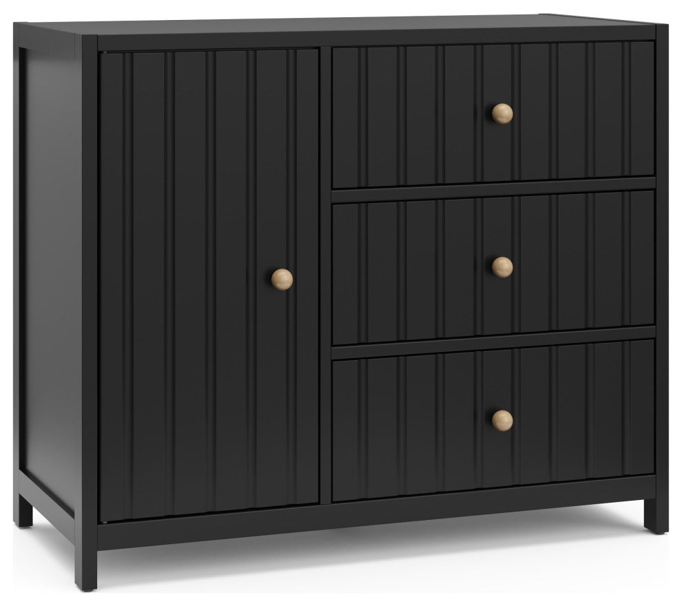 Graco Teddi Drawer Combo Dresser, Black