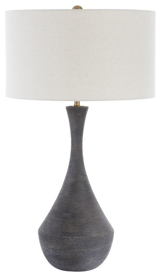 Uttermost Helston Dark Charcoal Table Lamp