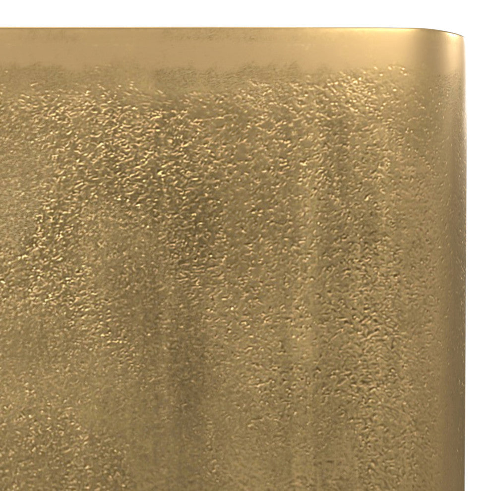 Bassett Side Table, Antique Brass