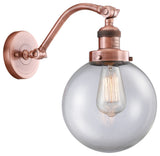 INNOVATIONS LIGHTING 515-1W-AC-G202-8-LED Large Beacon 1 Light Sconce