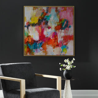 Uttermost A Colorful Mindset Framed Abstract Art