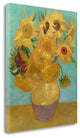"Sunflowers 1889" By Vincent Van Gogh, Giclee Print on Gallery Wrap Canvas