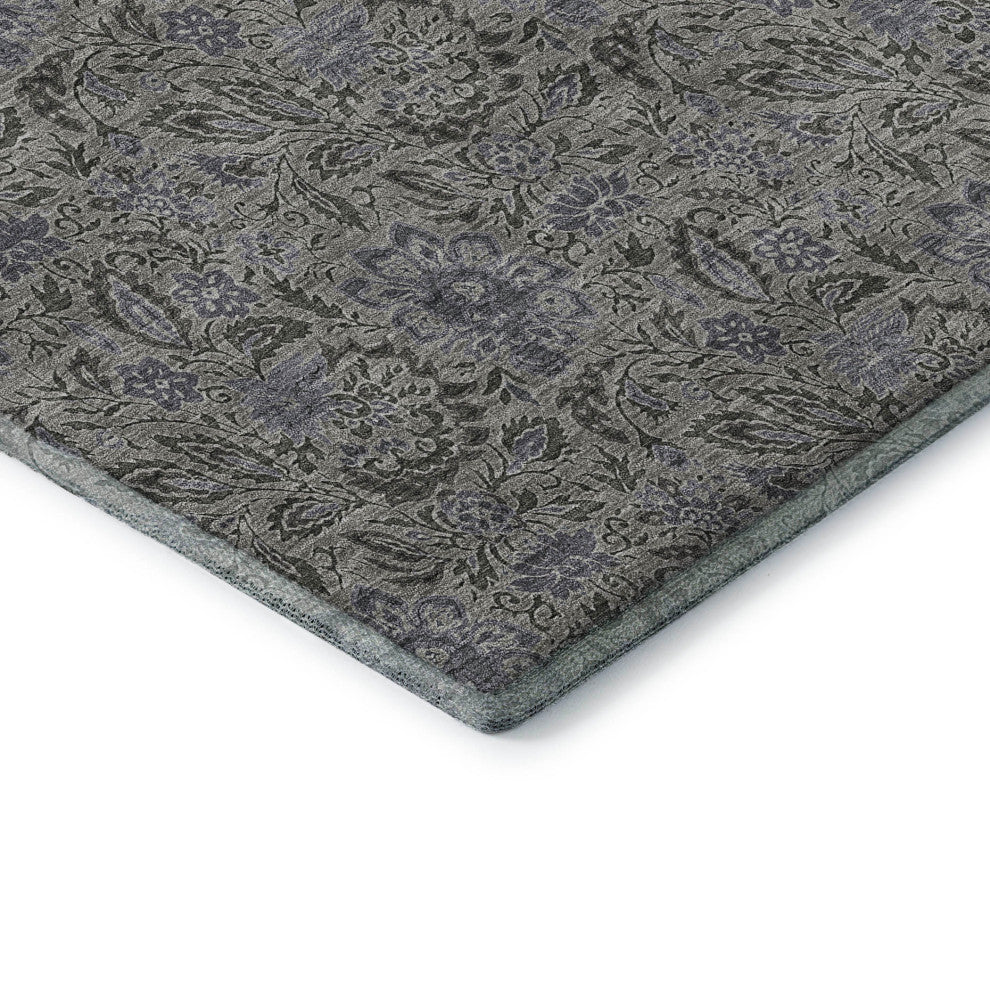 Premium Machine Washable Mayfield AMF660 Khaki 2'3" x 7'6" Runner Rug